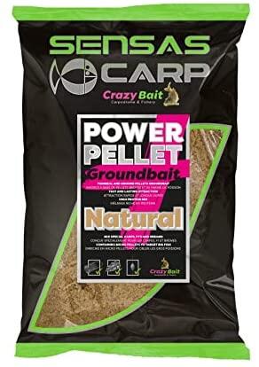 Pelete pescuit Sensas UK Power Plus Natural 2kg