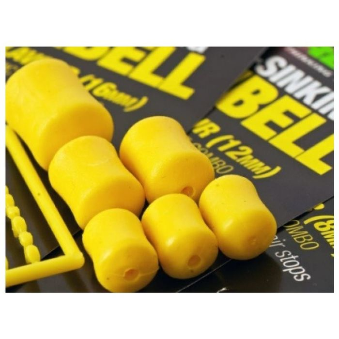 Pelete artificiale slow sinking Korda Dumbell 12mm, 8 buc, nade si momeli