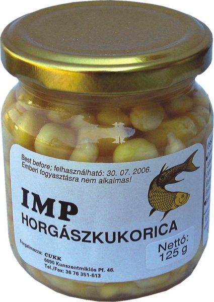 Porumb natural pentru pescuit Cukk 220ml boabe întregi nadă și momeală