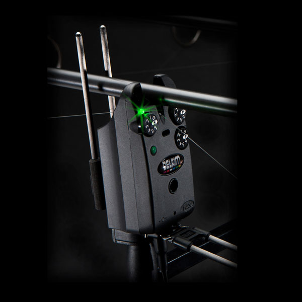 Snagbars carbon pentru avertizori Delkim, sistem d-safe, suport siguranta pescuit crap