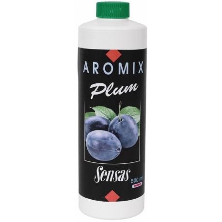 Aditiv lichid pentru crap Sensas Aromix Plum 500ml, aroma concentrată de prună