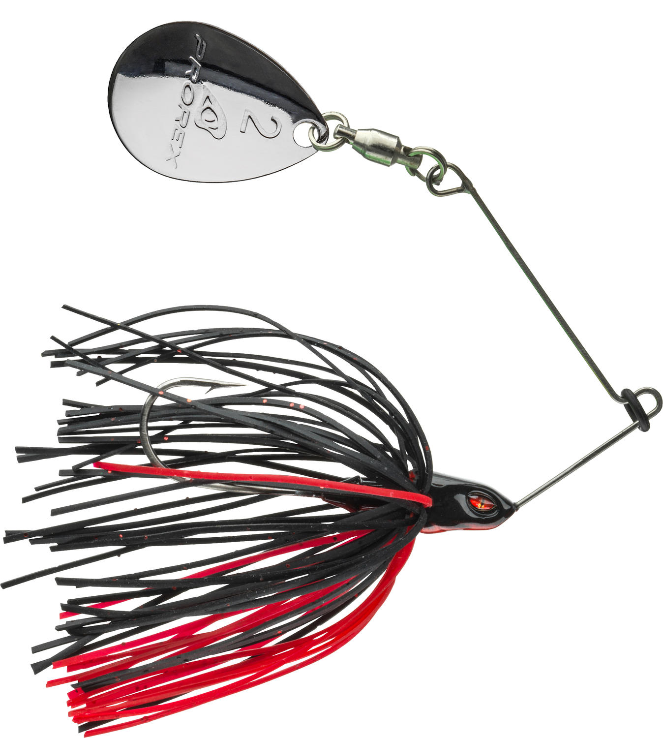 Spinnerbait micro Daiwa Prorex Black Devil 3,5g pentru pescuit la răpitor