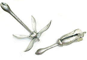 Ancora metalica 4kg Allroundmarin cu brate rabatabile pentru barci