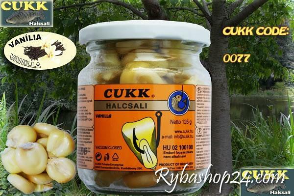 Porumb conservat pentru pescuit Cukk Goliath aromă vanilie 220ml