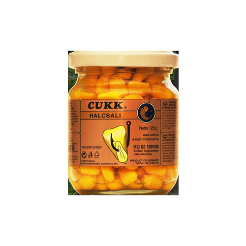 Porumb dulce pentru pescuit Cukk 220ml borcan, nadă și momeală rezistentă pe cârlig
