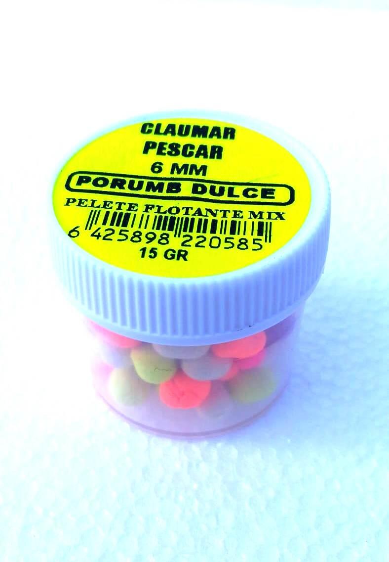 Pelete flotante de carlig Arrow Int. 6mm porumb dulce multicolor 15g