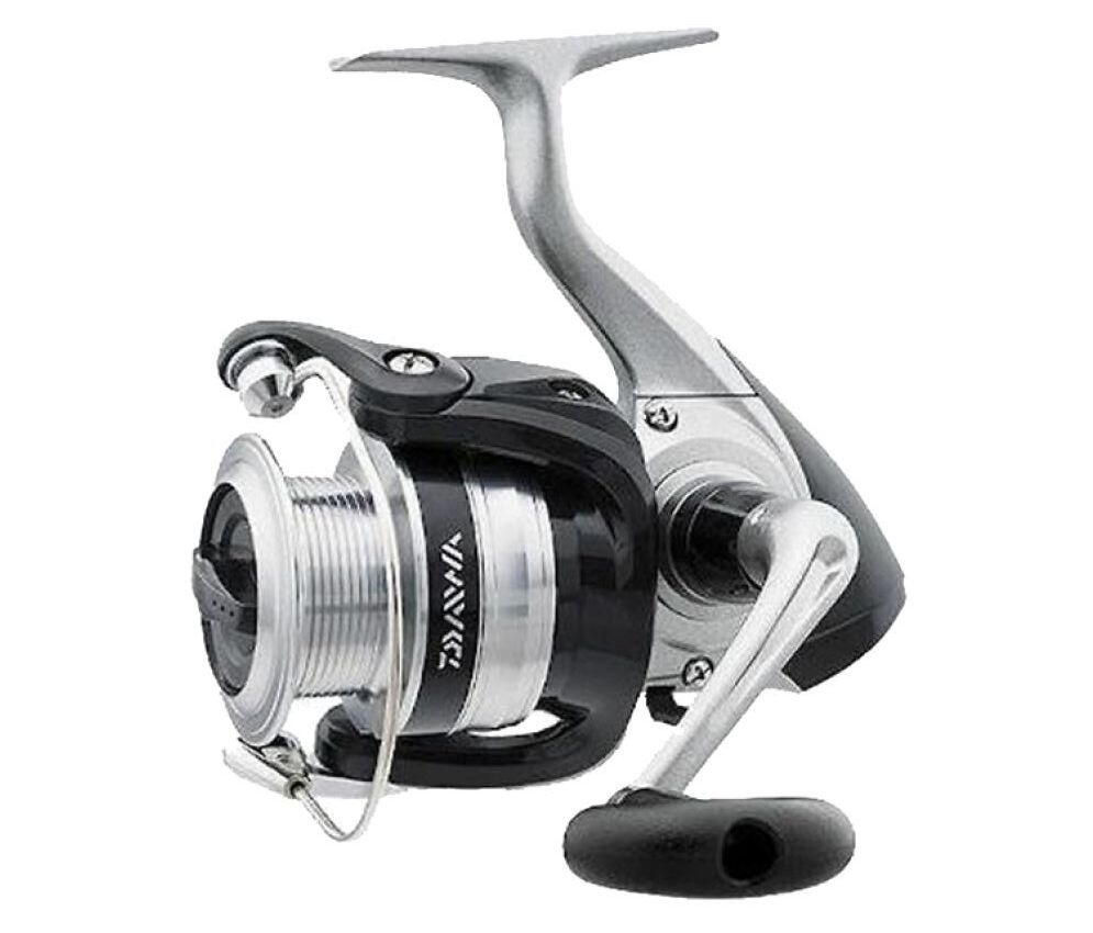 Mulineta stationar Daiwa DF 2000A, 1 rulment, 125m/0,25mm, raport 5,3:1, frana fata, feeder
