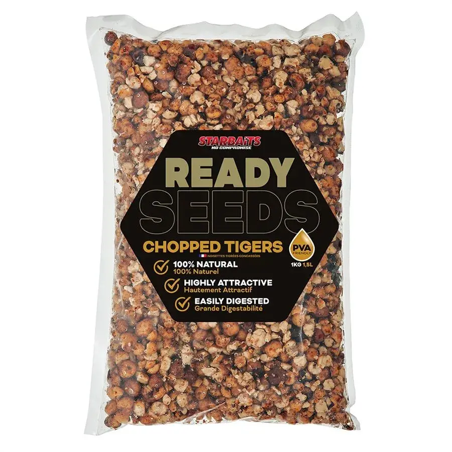 Semințe tigrate tocate pre-fierte Starbaits Ready Seeds 1kg nadă crap