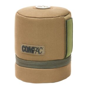 Husa butelie gaz Korda Compac izolata impermeabila cu buzunare accesorii camping pescuit 11x11x15cm