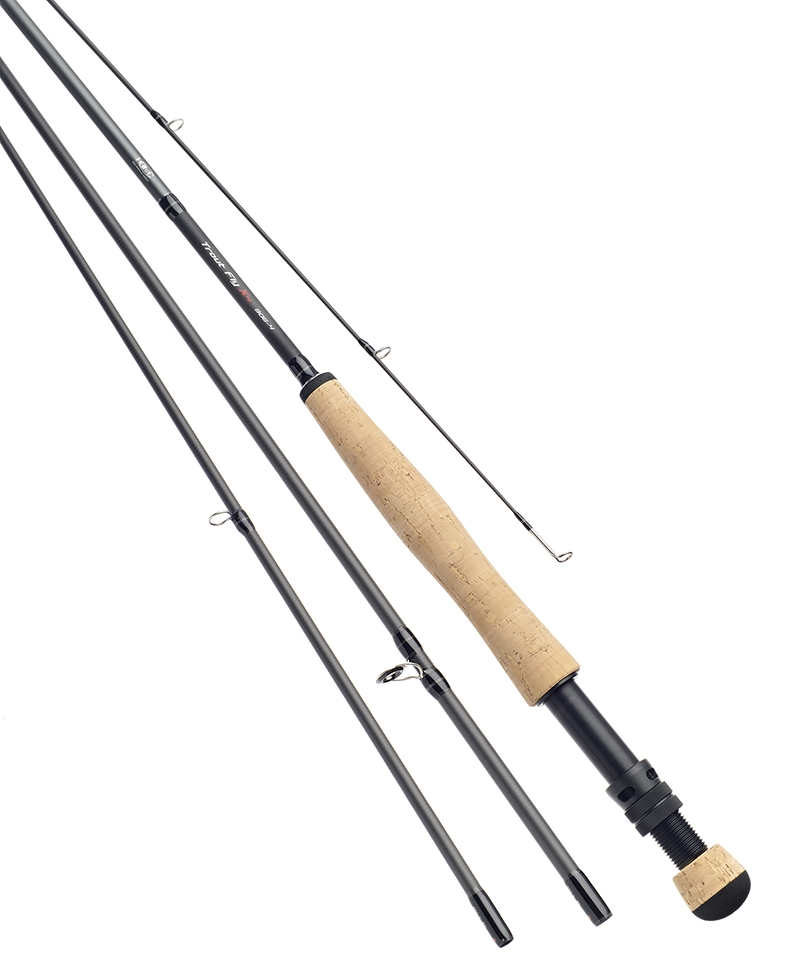 Lansetă muscă Daiwa Trout Fly 9054-AU 4 tronsoane 2,74m clasa 5/6 acțiune medie carbon