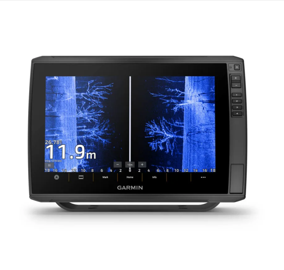 Sonar GPS barca Garmin Echomap Ultra 122sv cu transductor GT56UHD, ecran tactil 12", CHIRP, Wi-Fi