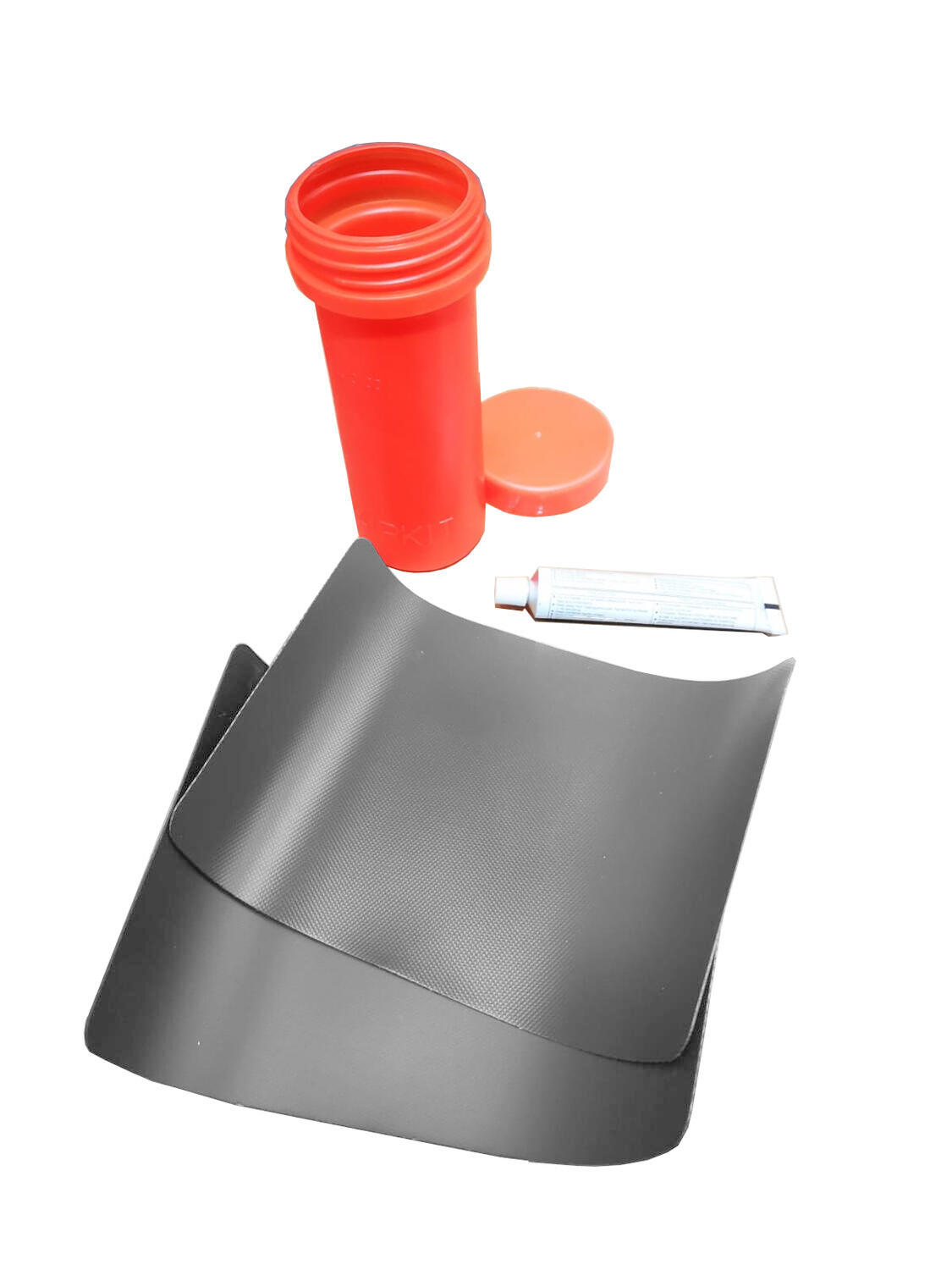 Kit reparatii barci gonflabile PVC gri Allroundmarin cu adeziv si petice