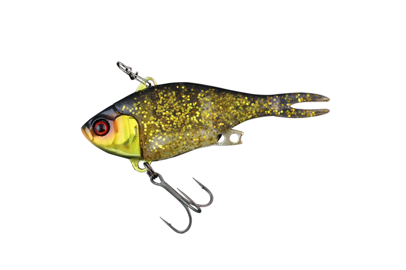 Nălucă cicada Jackall Jeublu 5,2cm 6,4g gold & black pentru spinning și răpitori