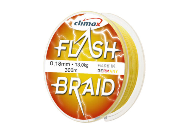 Fir Flash Braid Fluo Yellow 100m 0.35mm 30kg - Prime Fishing